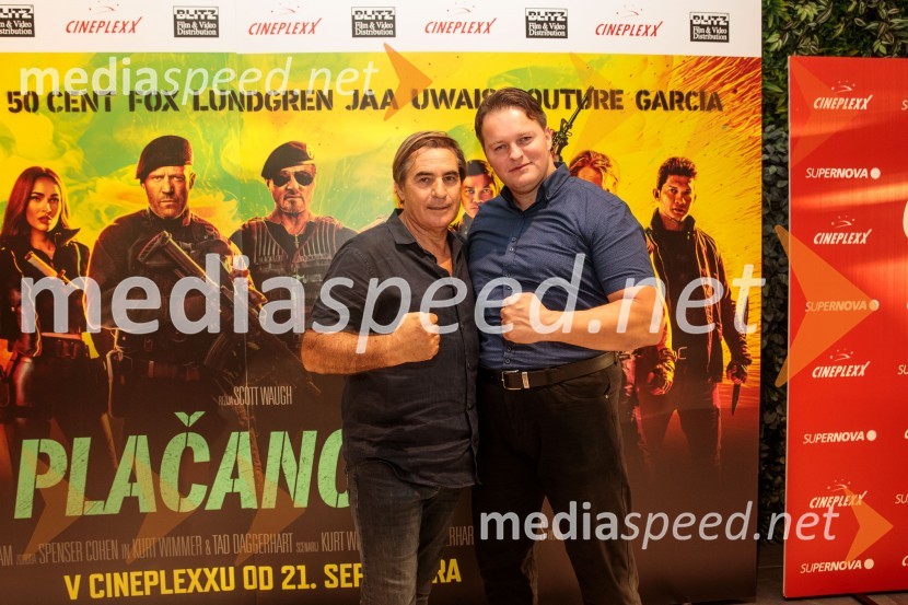  Rok Cvetkov, kaskader;  ... Action Night s filmom Plačanci 4 v Cineplexx Ljubljana