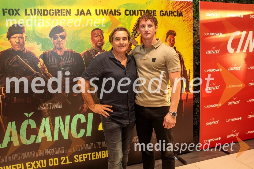  Rok Cvetkov, kaskader;  ... Action Night s filmom Plačanci 4 v Cineplexx Ljubljana