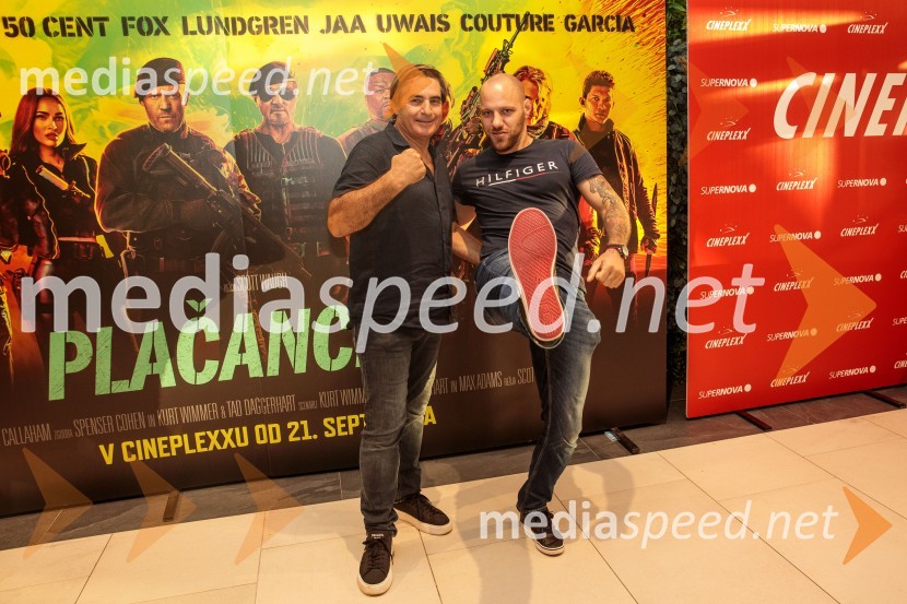  Rok Cvetkov, kaskader;  ... Action Night s filmom Plačanci 4 v Cineplexx Ljubljana