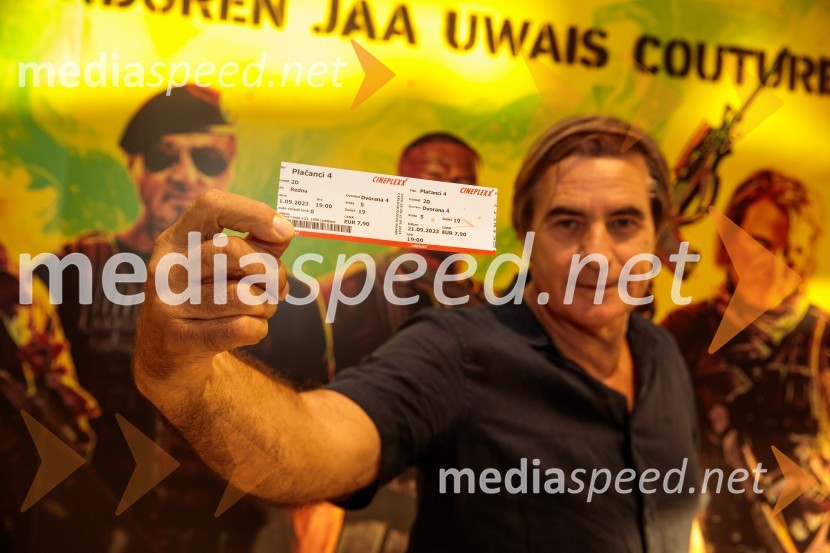  Rok Cvetkov, kaskaderAction Night s filmom Plačanci 4 v Cineplexx Ljubljana
