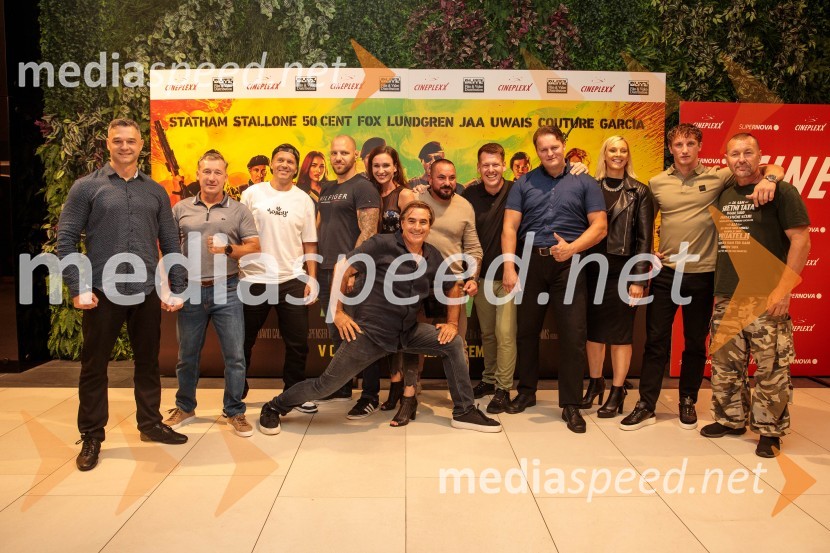  Rok Cvetkov, kaskaderAction Night s filmom Plačanci 4 v Cineplexx Ljubljana