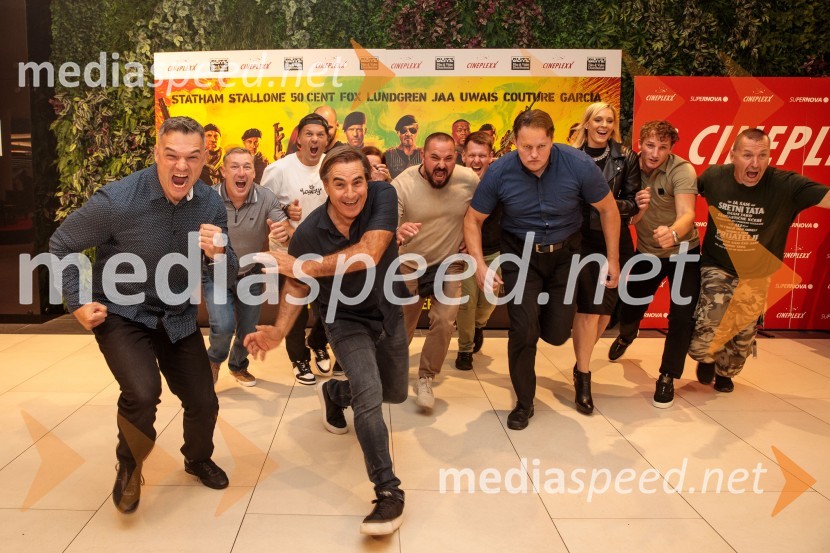  Rok Cvetkov, kaskaderAction Night s filmom Plačanci 4 v Cineplexx Ljubljana