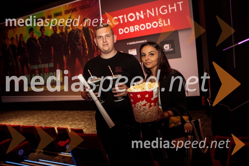Action Night s filmom Plačanci 4 v Cineplexx Ljubljana