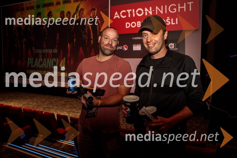 Action Night s filmom Plačanci 4 v Cineplexx Ljubljana