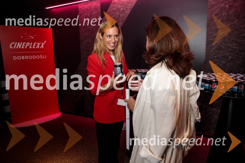  Viktorija Martinović, CineplexxAction Night s filmom Plačanci 4 v Cineplexx Ljubljana