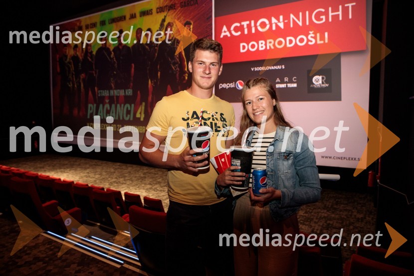 Action Night s filmom Plačanci 4 v Cineplexx Ljubljana