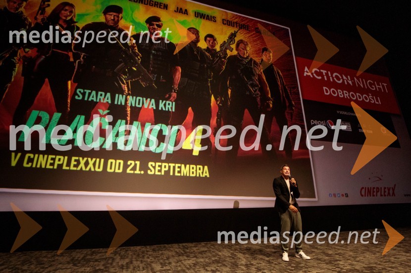  Klemen Bučan, radijski voditelj, stand-up komik, DJAction Night s filmom Plačanci 4 v Cineplexx Ljubljana