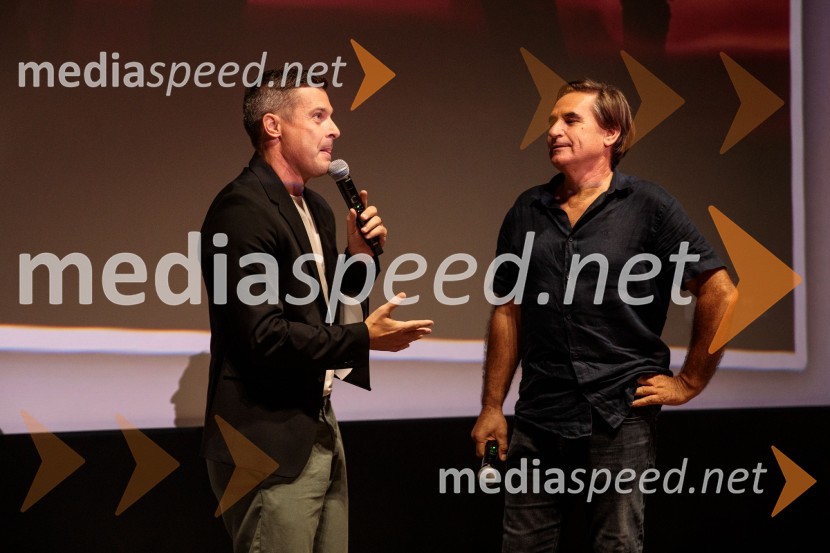  Klemen Bučan, radijski voditelj, stand-up komik, DJ;  Rok Cvetkov, kaskaderAction Night s filmom Plačanci 4 v Cineplexx Ljubljana