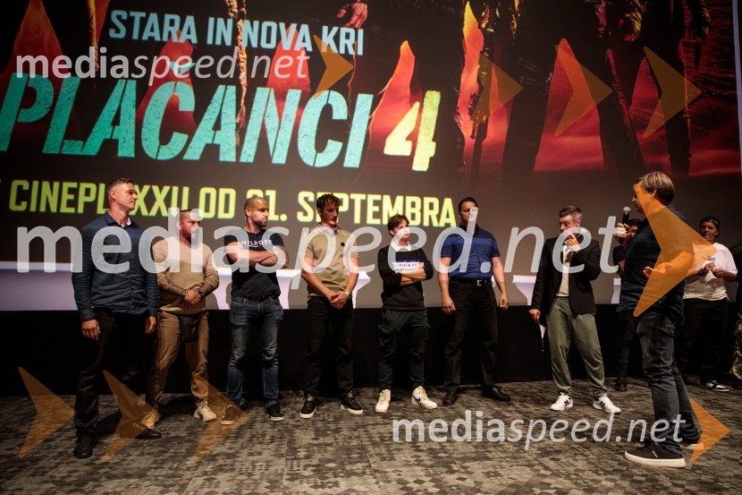  Rok Cvetkov, kaskaderAction Night s filmom Plačanci 4 v Cineplexx Ljubljana
