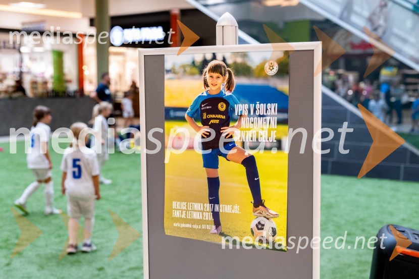 Predstavitev šolskega nogometnega centra Celje v Citycentru Celje