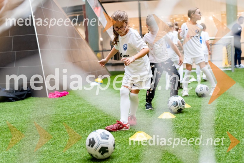 Predstavitev šolskega nogometnega centra Celje v Citycentru Celje