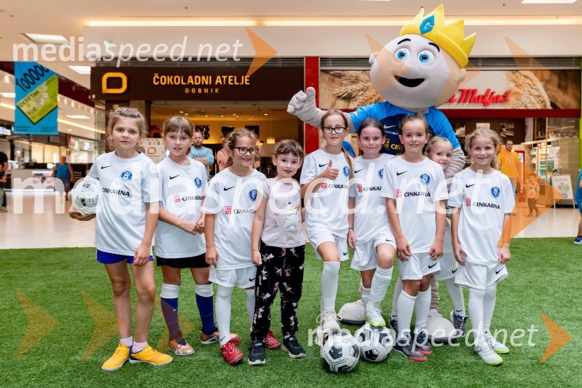 Predstavitev šolskega nogometnega centra Celje v Citycentru Celje