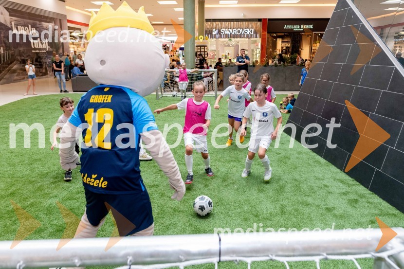 Predstavitev šolskega nogometnega centra Celje v Citycentru Celje