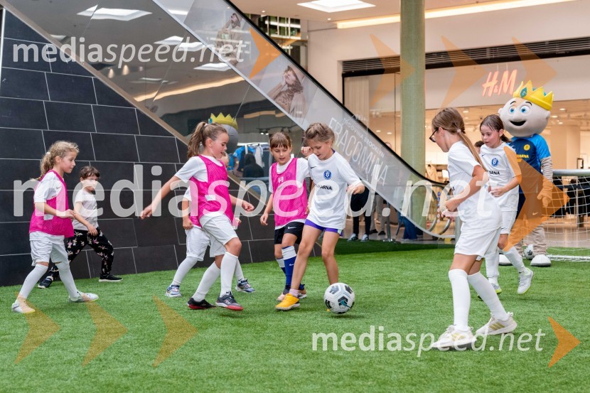 Predstavitev šolskega nogometnega centra Celje v Citycentru Celje