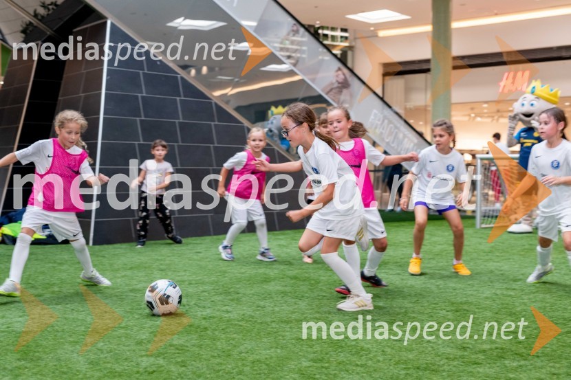 Predstavitev šolskega nogometnega centra Celje v Citycentru Celje