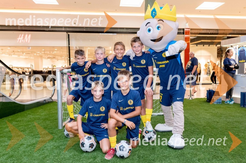 Predstavitev šolskega nogometnega centra Celje v Citycentru Celje