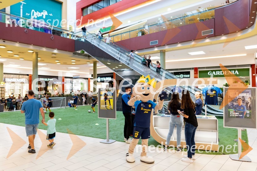 Predstavitev šolskega nogometnega centra Celje v Citycentru Celje