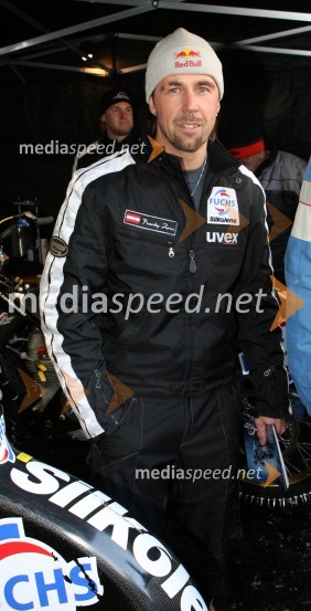 Franz Zorn (Avstrija)SPEEDWAY NA LEDU, polfinale svetovnega prvenstva posameznikov, 2. dirka