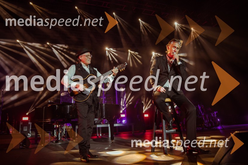  Zdenko Cotič - Coto, glasbenik;  Jan Plestenjak, pevecJan Plestenjak, koncert v Križankah