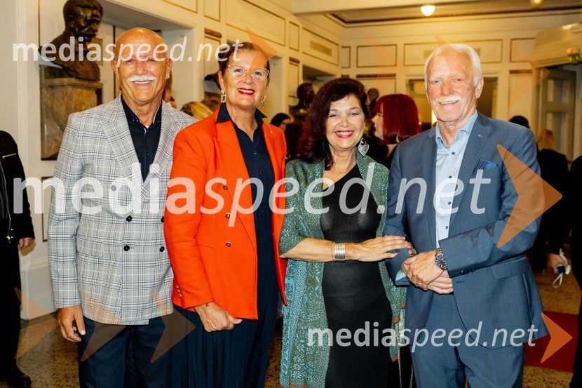  Frane Praprotnik, podjetnik;  Polona  Praprotnik; doc.dr. Nena Kopčavar Guček, zdravnica;  Andrej Guček, zdravnikAntigona, prva premiera nove sezone v SNG Drama Ljubljana