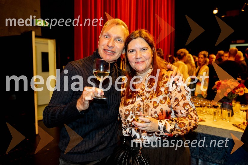   Igor  Jelen-Iggy, Hiša umetnosti IGEN Celje;  Teja Pelko, novinarka, Svet24Antigona, prva premiera nove sezone v SNG Drama Ljubljana