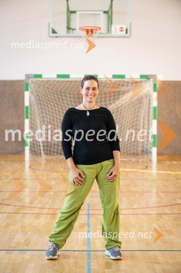  Katarina Bizjak Slanič, učiteljica športne vzgoje in raziskovalkaKatarina Bizjak Slanič, portret