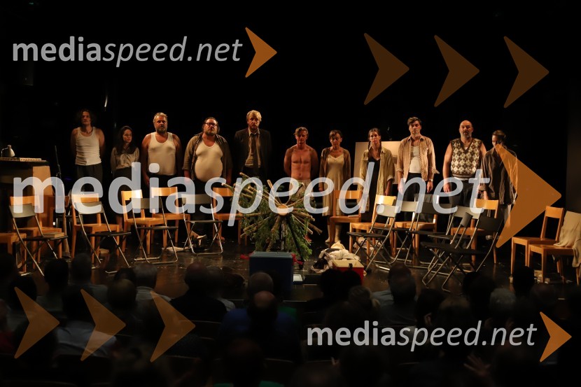  Gašper Lovrec, igralec;  Lara Wolf Završnik, igralka;  Lotos Vincenc Šparovec, igralec;  Primož Pirnat, igralec;  Matej   Puc, igralec;  Jure Rajšp, igralec;  Mirjam Korbar, igralka;  Nina Rakovec, igralka, pevka;  Branko Jordan, igralec;  Gaber K. Trseglav, igralec;  Mojca Funkl, igralkaPremiera koprodukcijske predstave Pohorski bataljon