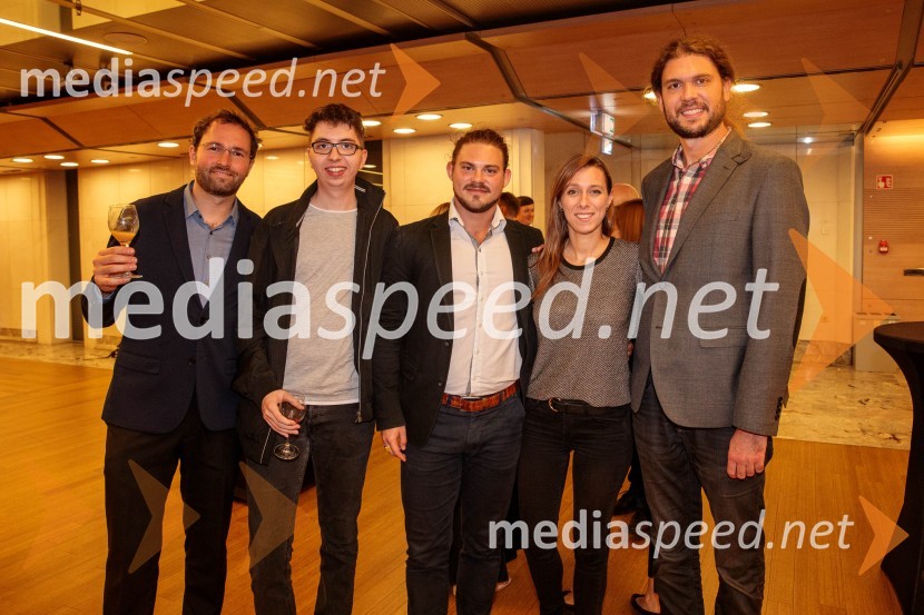  Vito Žuraj, skladatelj;  ... ;  ... ;  Lucie  Leguay, dirigentka;  ... Koncert Ensemble Moderna v Cankarjevem domu