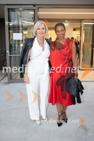  Petra Dular Muhič;  Leticia Yebuah SlapnikLjubljana Fashion Week 2023, modne revije, prvi dan