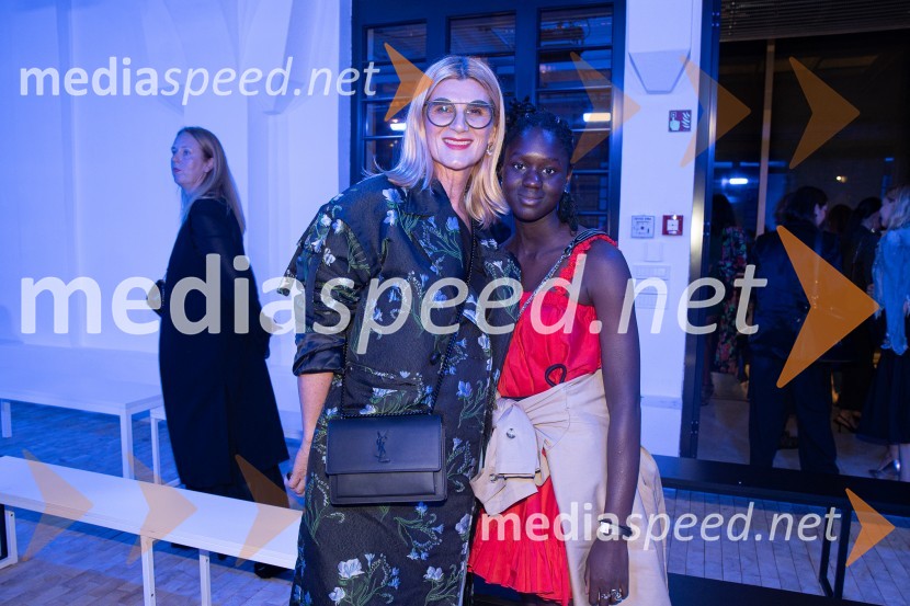  Maja Štamol Droljc, modna oblikovalka;  Žani Štamol DroljcLjubljana Fashion Week 2023, modne revije, prvi dan