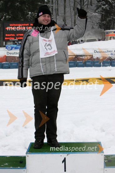 Ladislav Adorjan, asistentSPEEDWAY NA LEDU, polfinale svetovnega prvenstva posameznikov, 2. dirka