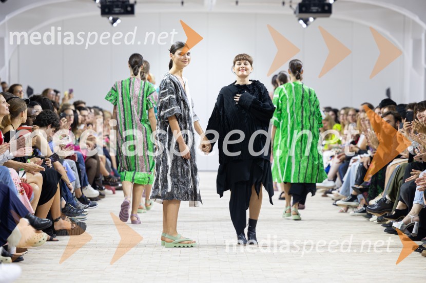  ... ;  Nika Ravnik, modna oblikovalkaLjubljana Fashion Week 2023, modne revije, prvi dan