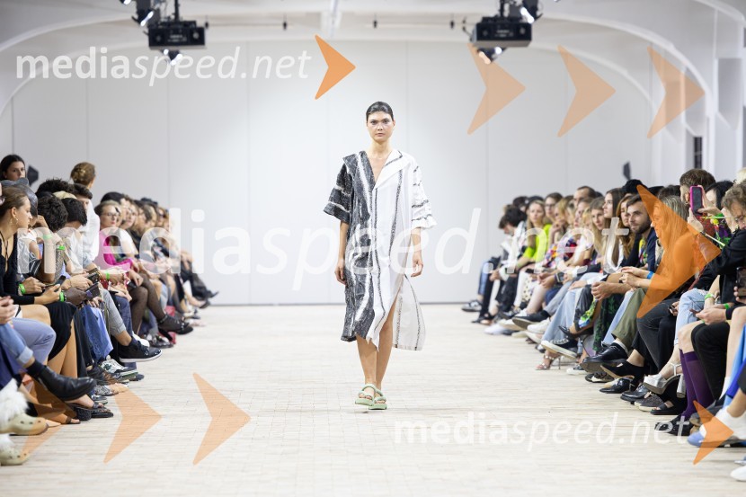  Petra Leskovar Grum, manekenkaLjubljana Fashion Week 2023, modne revije, prvi dan