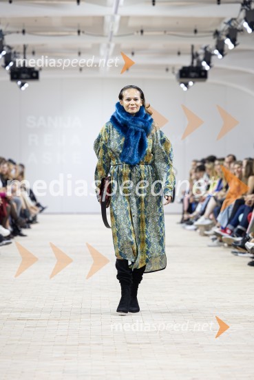  Pika  Zrim, urednica spletnega portala citylife.si in modna vplivnicaLjubljana Fashion Week 2023, modne revije, prvi dan