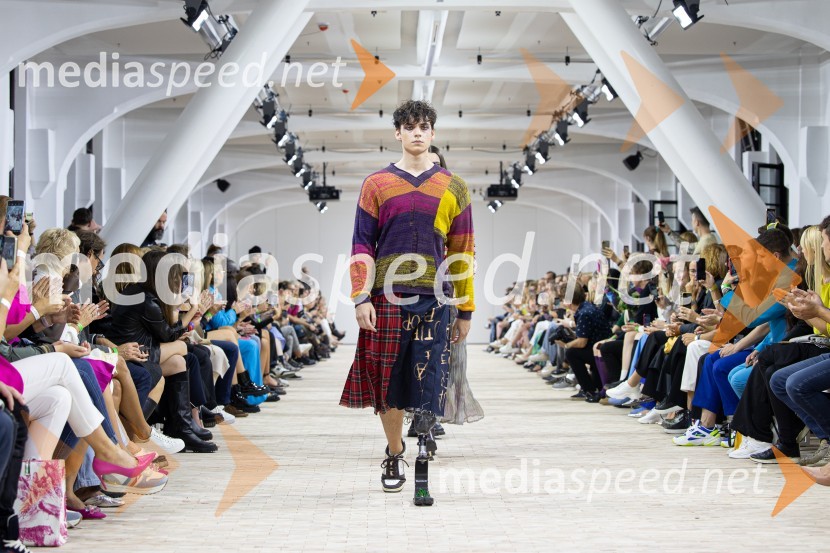  Jan Fonda, manekenLjubljana Fashion Week 2023, modne revije, prvi dan