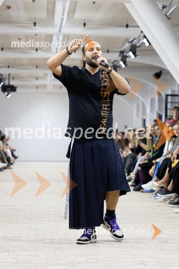  Marko Kocjan - Emkej, glasbenikLjubljana Fashion Week 2023, modne revije, prvi dan
