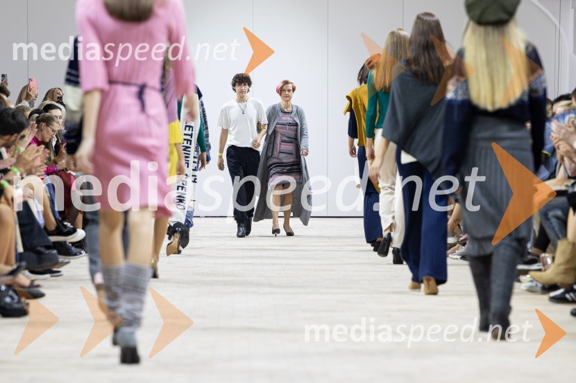  ... ;  Jana Špenko Kočar , Pletenine ŠpenkoLjubljana Fashion Week 2023, modne revije, prvi dan