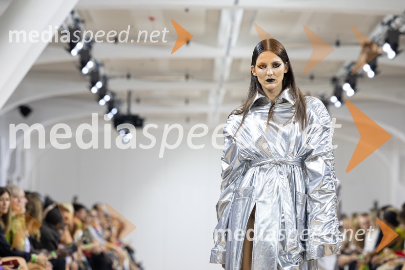 Prisha Alfirev Justinek, manekenkaLjubljana Fashion Week 2023, modne revije, prvi dan