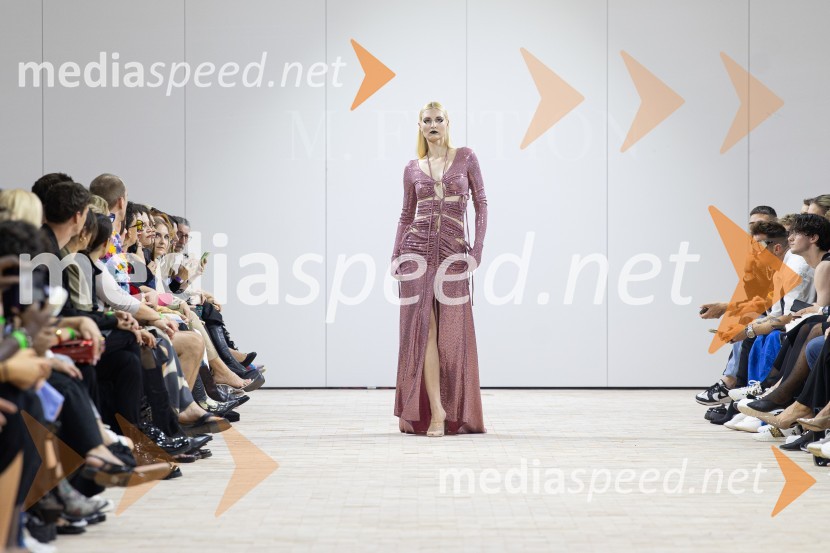  Anita Švajger, 2. spremljevalka miss turizma 2022Ljubljana Fashion Week 2023, modne revije, prvi dan