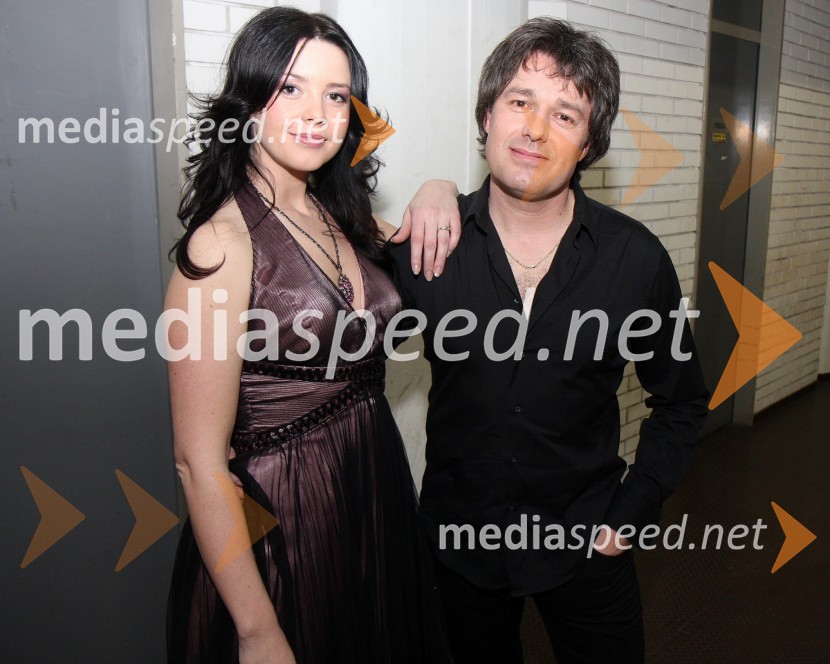 Andreja Pinotič, pevka skupine Nova legija in Janez Zorjan, član skupine Nova legijaWerner z gosti, koncertna turneja