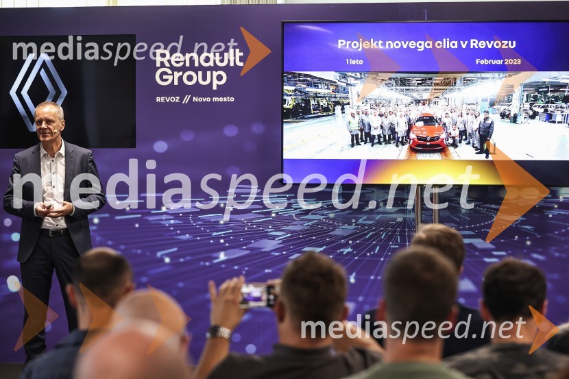  Jože Bele, direktor proizvodnje, Revoz, d.d.Prenovljeni Renault Clio, predstavitev