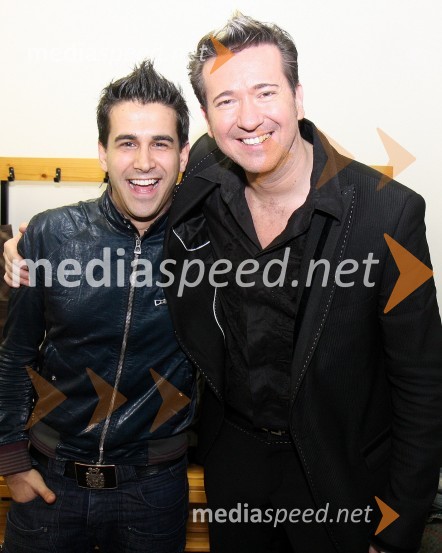 Domen Kumer in Werner Brozović, pevcaWerner z gosti, koncertna turneja