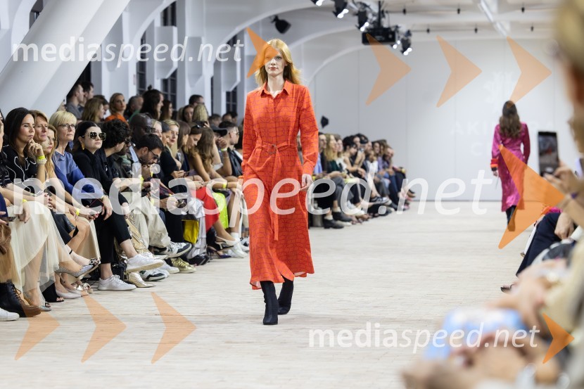  Pia Novak, manekenkaLjubljana Fashion Week 2023, modne revije, drugi dan