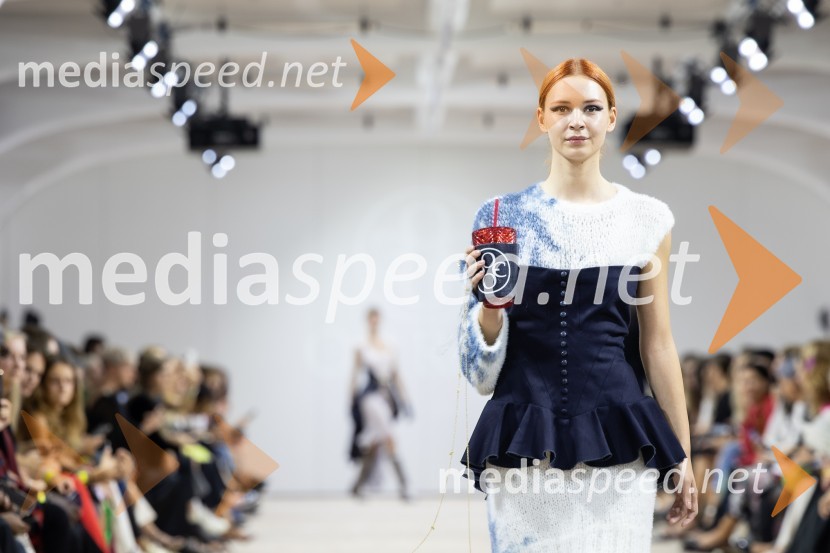 Marija Klun, manekenkaLjubljana Fashion Week 2023, modne revije, drugi dan