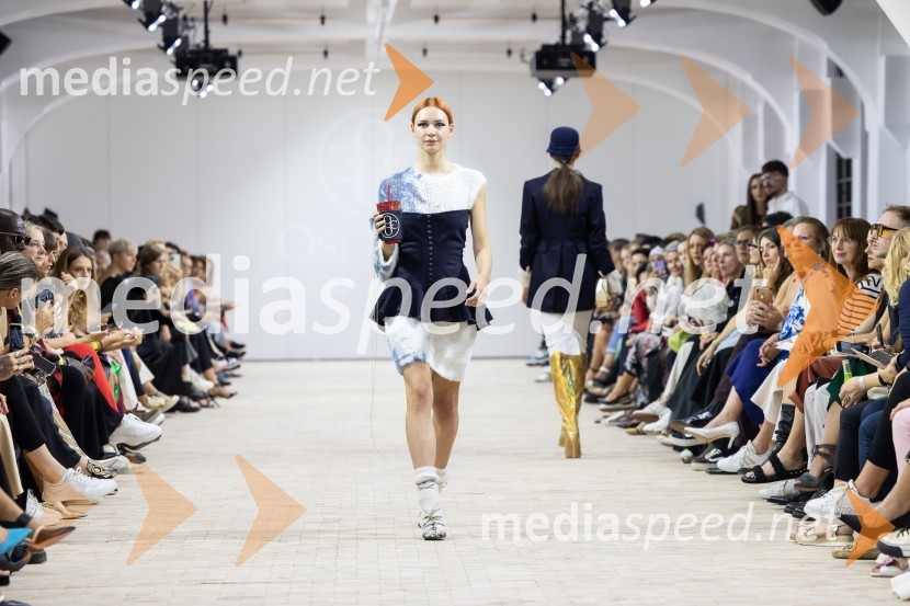  Marija Klun, manekenkaLjubljana Fashion Week 2023, modne revije, drugi dan