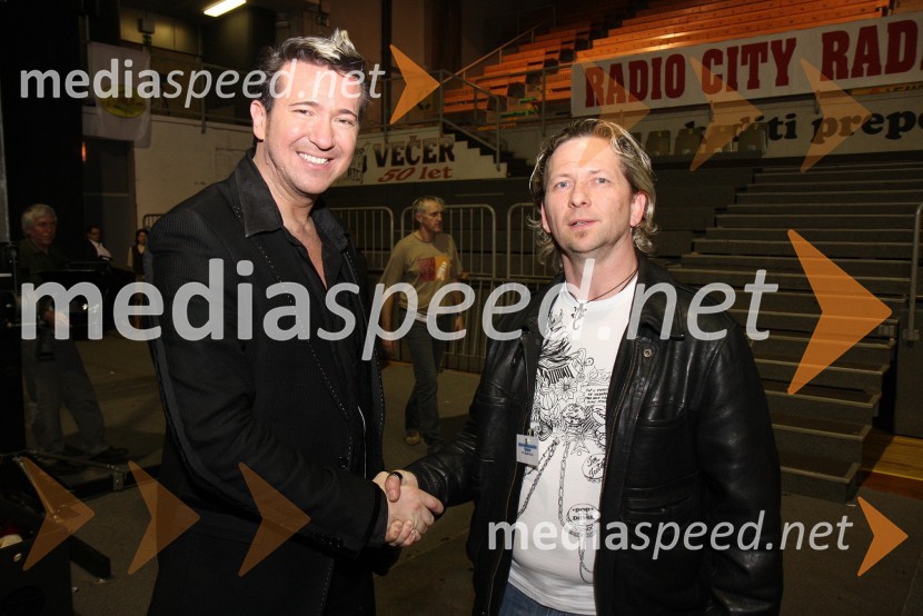 Werner Brozović, pevec in Leon Markovič, MediavoiceWerner z gosti, koncertna turneja