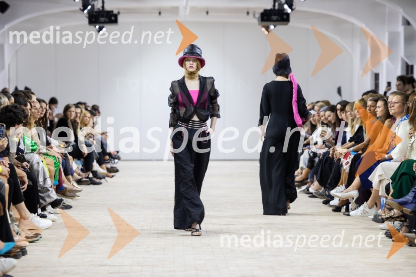  Pia Novak, manekenkaLjubljana Fashion Week 2023, modne revije, drugi dan