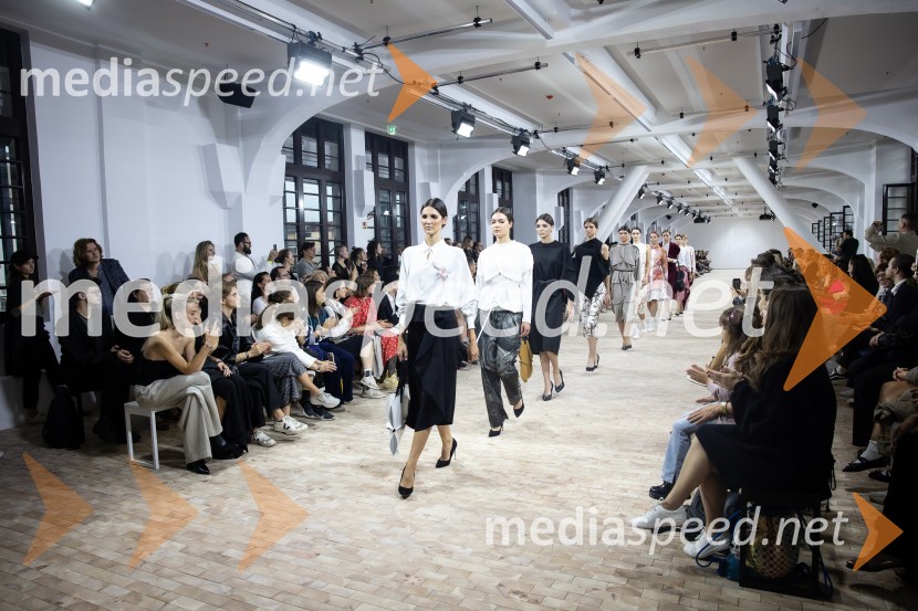  Prisha Alfirev Justinek, manekenkaLjubljana Fashion Week 2023, modne revije, drugi dan