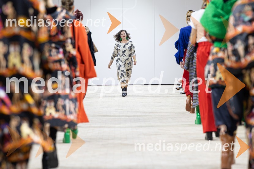  Julija Kaja Hrovat, modna oblikovalkaLjubljana Fashion Week 2023, modne revije, drugi dan