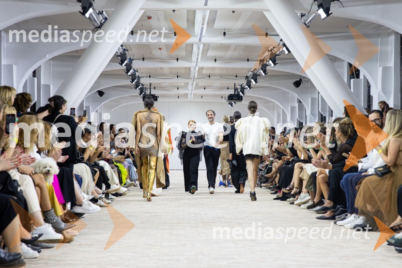  Anja Medle, modna oblikovalka;  ... Ljubljana Fashion Week 2023, modne revije, drugi dan